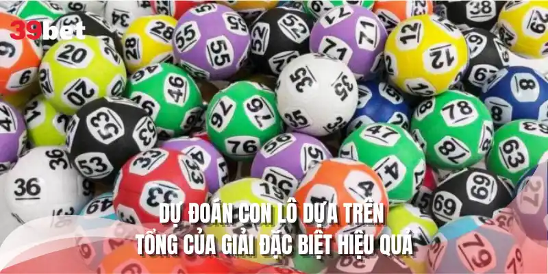 Dự đoán con lô dựa trên tổng của giải đặc biệt hiệu quả